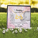 5UT. A Great Job Mommy 2 Infinity Heart Necklace (Gold) 2