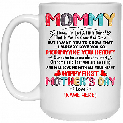 15 oz. White Mug