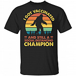 Still A Social Distancing 4, Black, Unisex T-Shirt