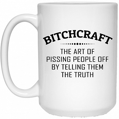 15 oz. White Mug