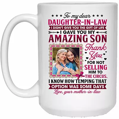 15 oz. White Mug