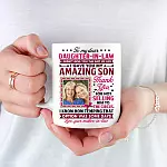 2VT. To My Dear Daughter In Law Custom mug mk3