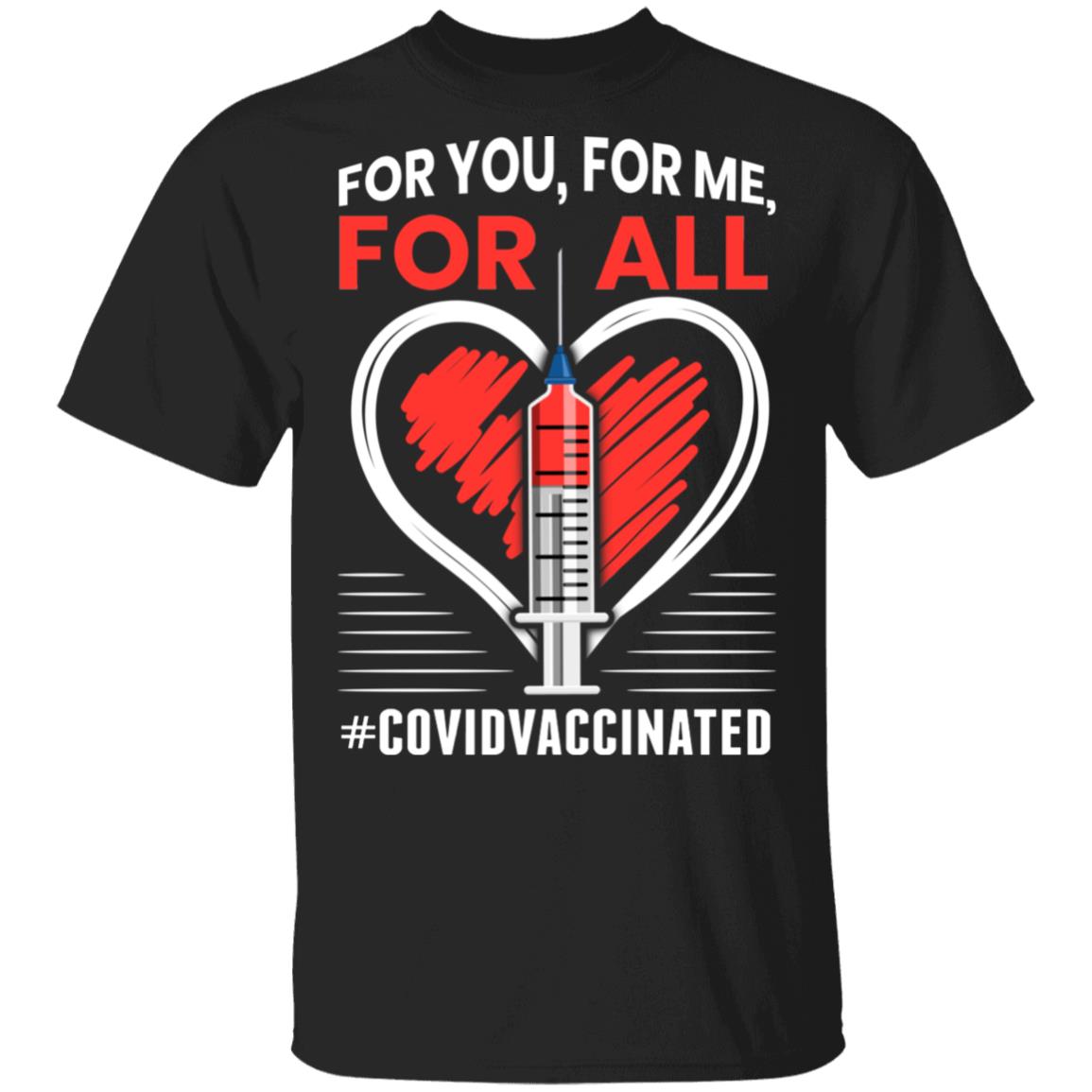 for all, Black, Unisex T-Shirt