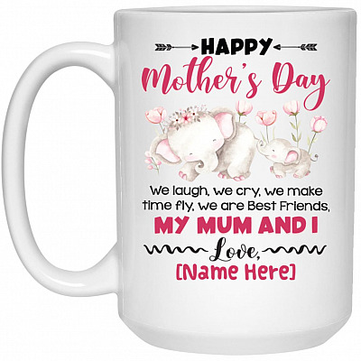 15 oz. White Mug