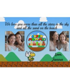 Custom Photo Decor, White, 0.75'' Framed Canvas