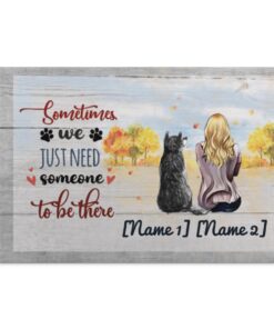 Personalized Husky, White, 0.75'' Framed Canvas