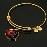 Veteran I Wear a Little Poppy as Red as Red Can Be to Show That I Remember Those Who Fought Circle Pendant Necklace