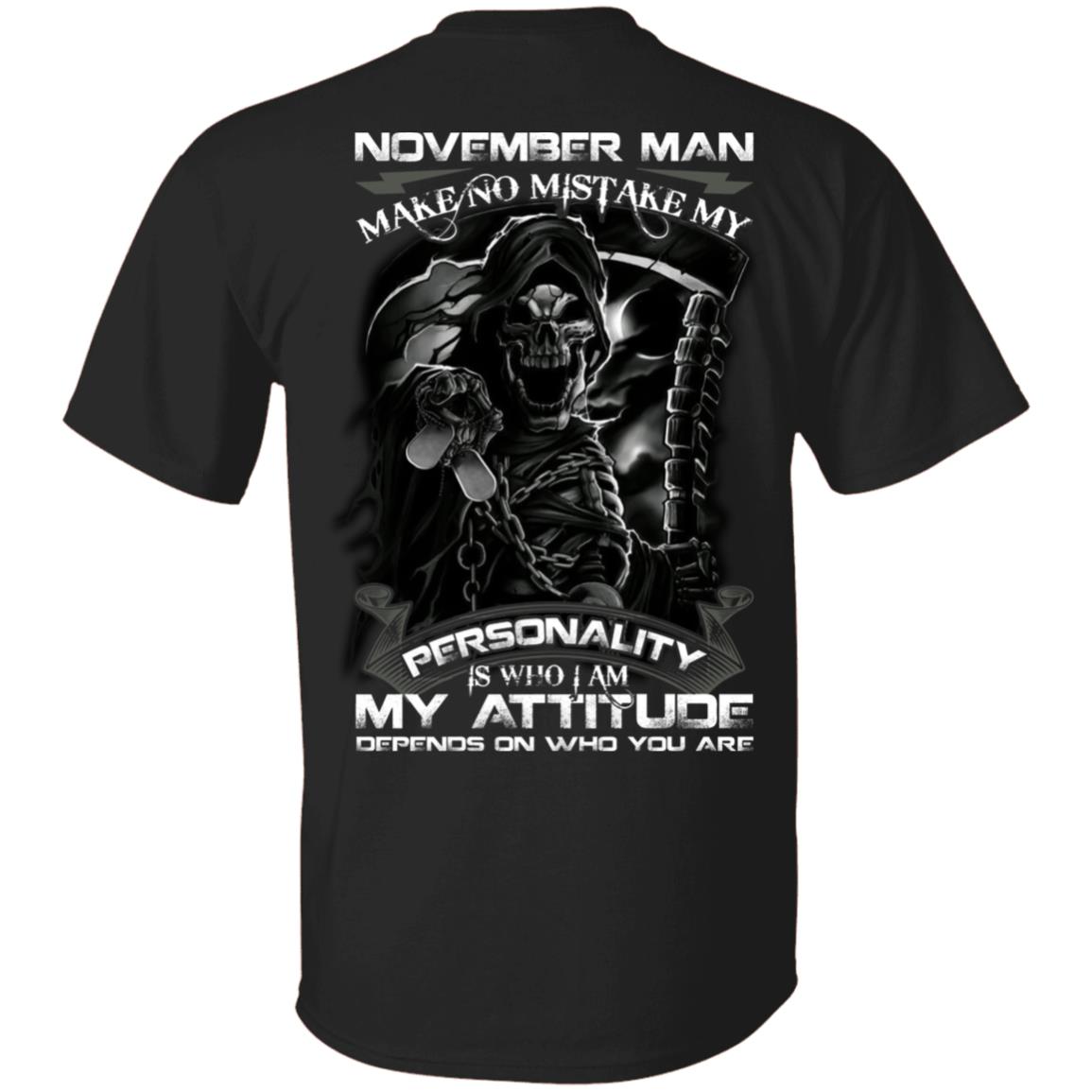 November Tshirt, Black, Unisex T-Shirt