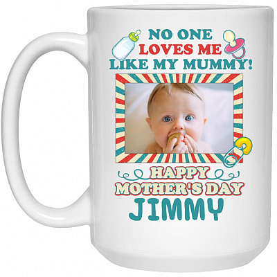 15 oz. White Mug