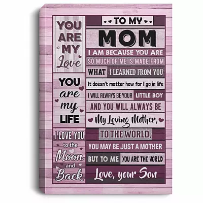Son Canvas, White, 0.75'' Framed Canvas