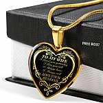 From Husband to My Wife I Loved You Yesterday I Love You Still I Always Have I Always Will Heart Pendant Necklace From Husband to My Wife I Loved You Yesterday I Love You Still I Always Have I Always Will Heart Pendant Necklace