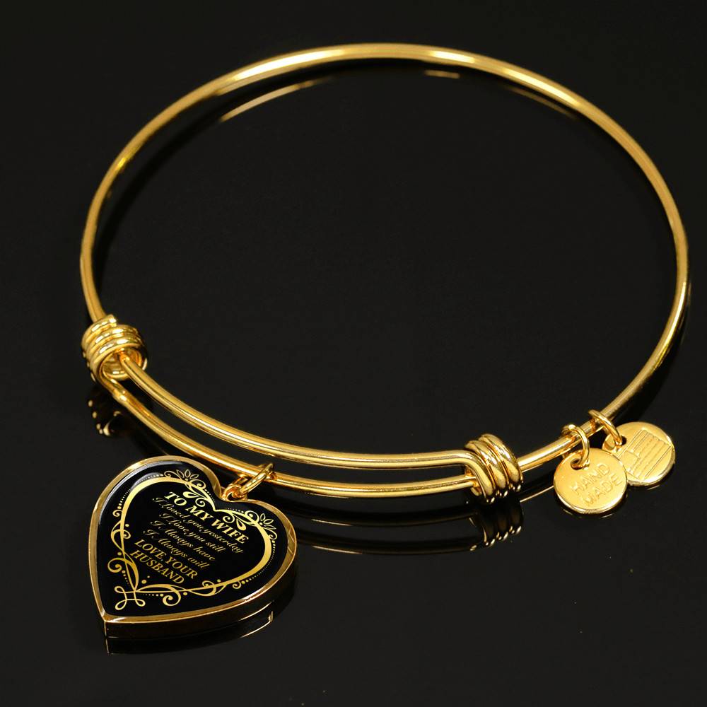 From Husband to My Wife I Loved You Yesterday I Love You Still I Always Have I Always Will Heart Pendant Necklace From Husband to My Wife I Loved You Yesterday I Love You Still I Always Have I Always Will Heart Pendant Necklace