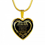From Husband to My Wife I Loved You Yesterday I Love You Still I Always Have I Always Will Heart Pendant Necklace From Husband to My Wife I Loved You Yesterday I Love You Still I Always Have I Always Will Heart Pendant Necklace
