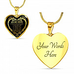 From Husband to My Wife I Loved You Yesterday I Love You Still I Always Have I Always Will Heart Pendant Necklace From Husband to My Wife I Loved You Yesterday I Love You Still I Always Have I Always Will Heart Pendant Necklace