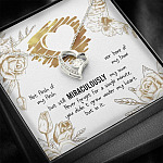 To My Bonus Daughter Not Flesh of My Flesh but Still Miraculously My Own Forever Love Pendant Necklace