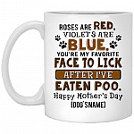 Personalized You're My Favorite Face Mug, White, 11 oz. White Mug
