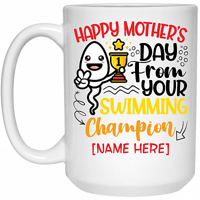15 oz. White Mug