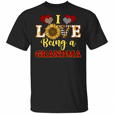 Being A Grandma Shirt, Black, Unisex T-Shirt