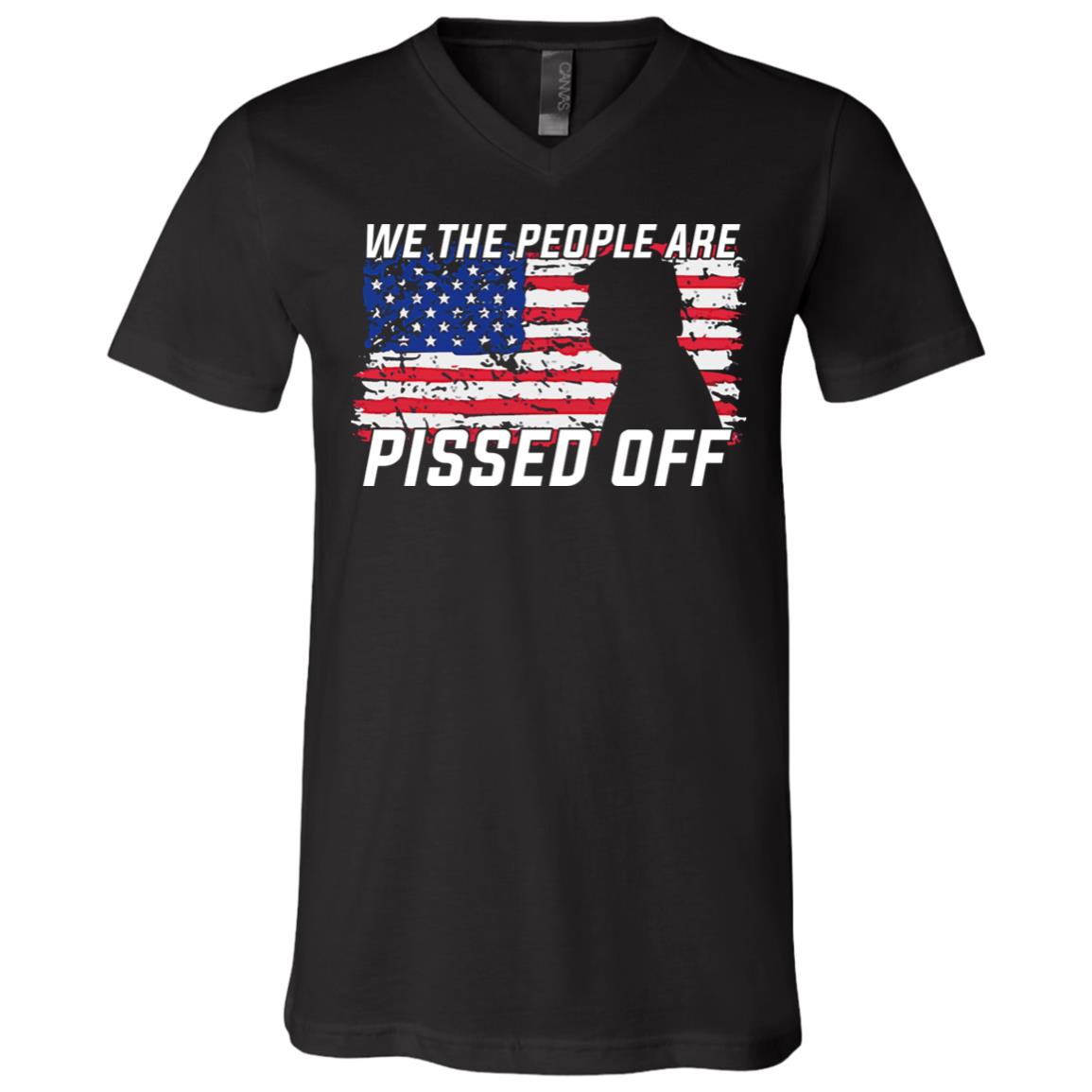 Pissed Off T-Shirt, Black, V-Neck T-Shirt Pissed Off T-Shirt, Black, V-Neck T-Shirt
