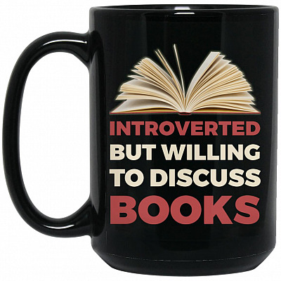 15 oz. Black Mug