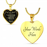 Husband To My Wife I Loved You Yesterday I Love You Still I Always Have I Always Will Heart Pendant Necklace Husband To My Wife I Loved You Yesterday I Love You Still I Always Have I Always Will Heart Pendant Necklace