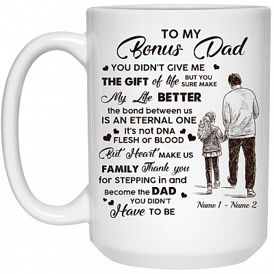 15 oz. White Mug