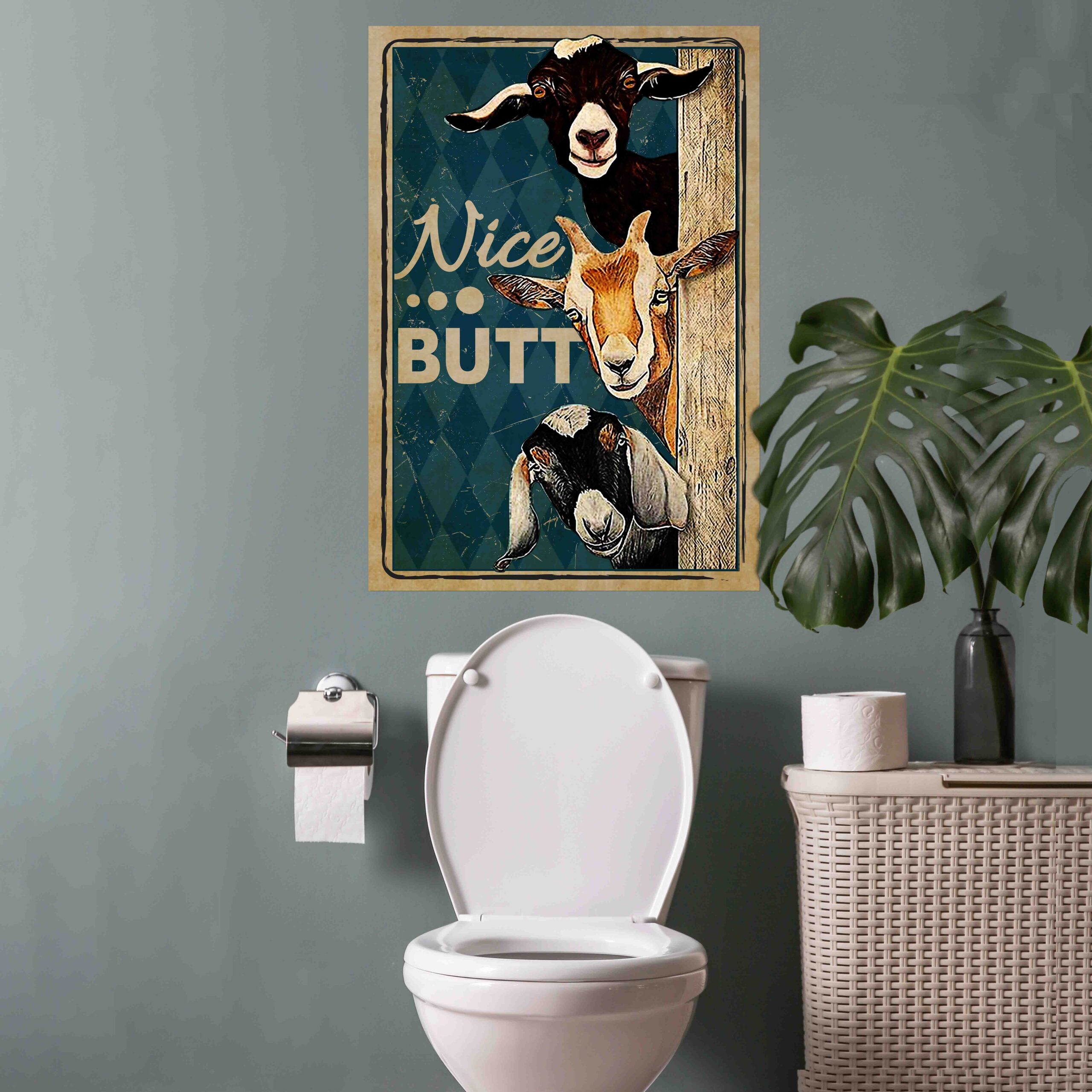 10VT. Nice Butt Goats canvas mockup