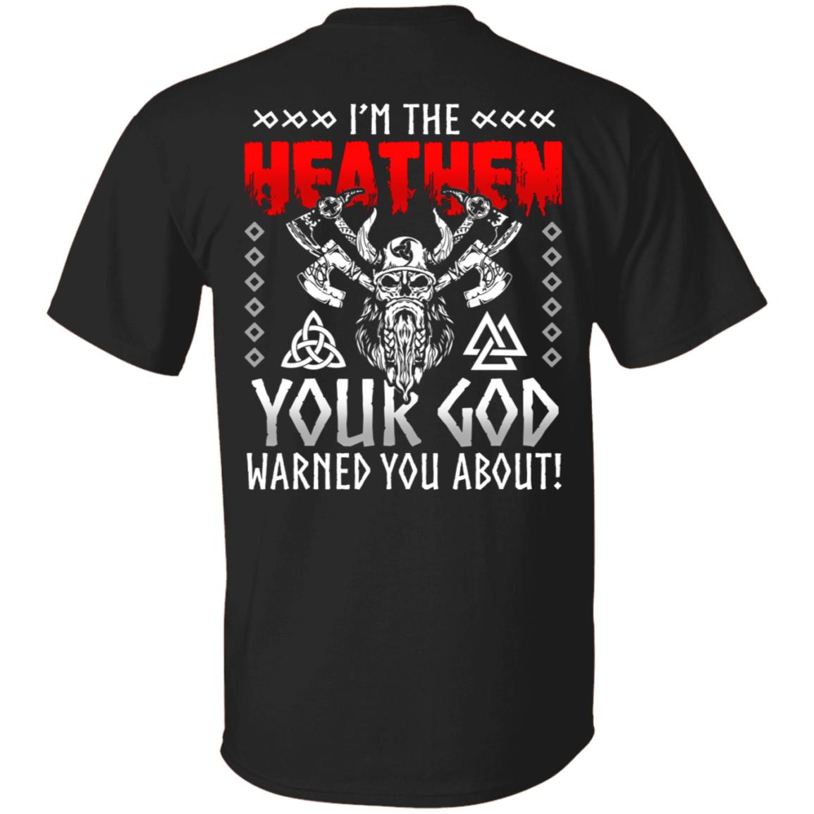 heathen T, Black, Unisex T-Shirt