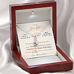To Our Daughter We'll Always Be There for You from Mom and Dad You Are Amazing Alluring Beauty Necklace To Our Daughter We'll Always Be There for You from Mom and Dad You Are Amazing Alluring Beauty Necklace