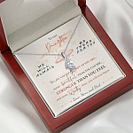 To Our Daughter We'll Always Be There for You from Mom and Dad You Are Amazing Alluring Beauty Necklace To Our Daughter We'll Always Be There for You from Mom and Dad You Are Amazing Alluring Beauty Necklace