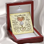 Heart Tree To My Mother In Law All The While My Love For Your Son Has Grown Love Knot Necklace