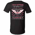 I Was Supposed To Spend The Re, Black, V-Neck T-Shirt