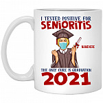 Personalized Female, White, 11 oz. White Mug