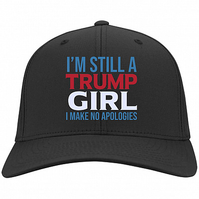 Trump Hat, Black, Twill Cap