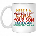Here's Mug, White, 11 oz. White Mug