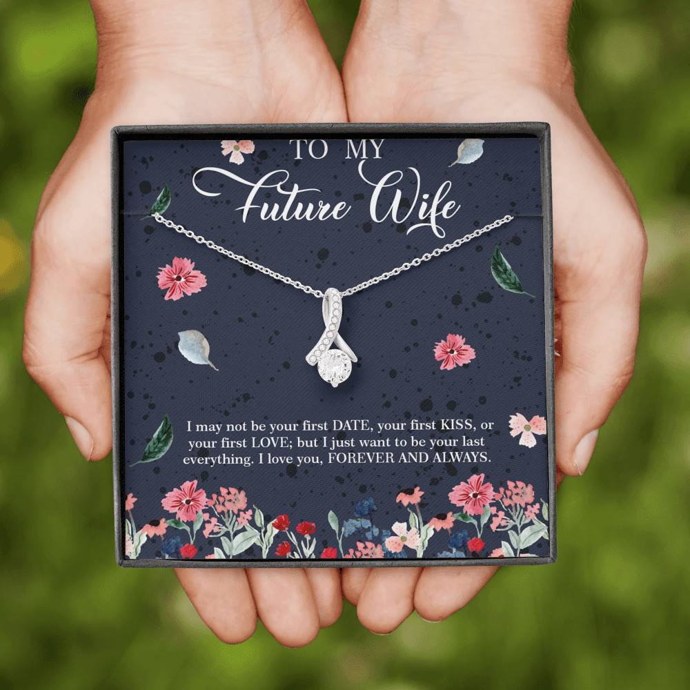 Husband to My Future Wife I May Not Be Your First Date Your First Kiss Alluring Beauty Necklace Husband to My Future Wife I May Not Be Your First Date Your First Kiss Alluring Beauty Necklace
