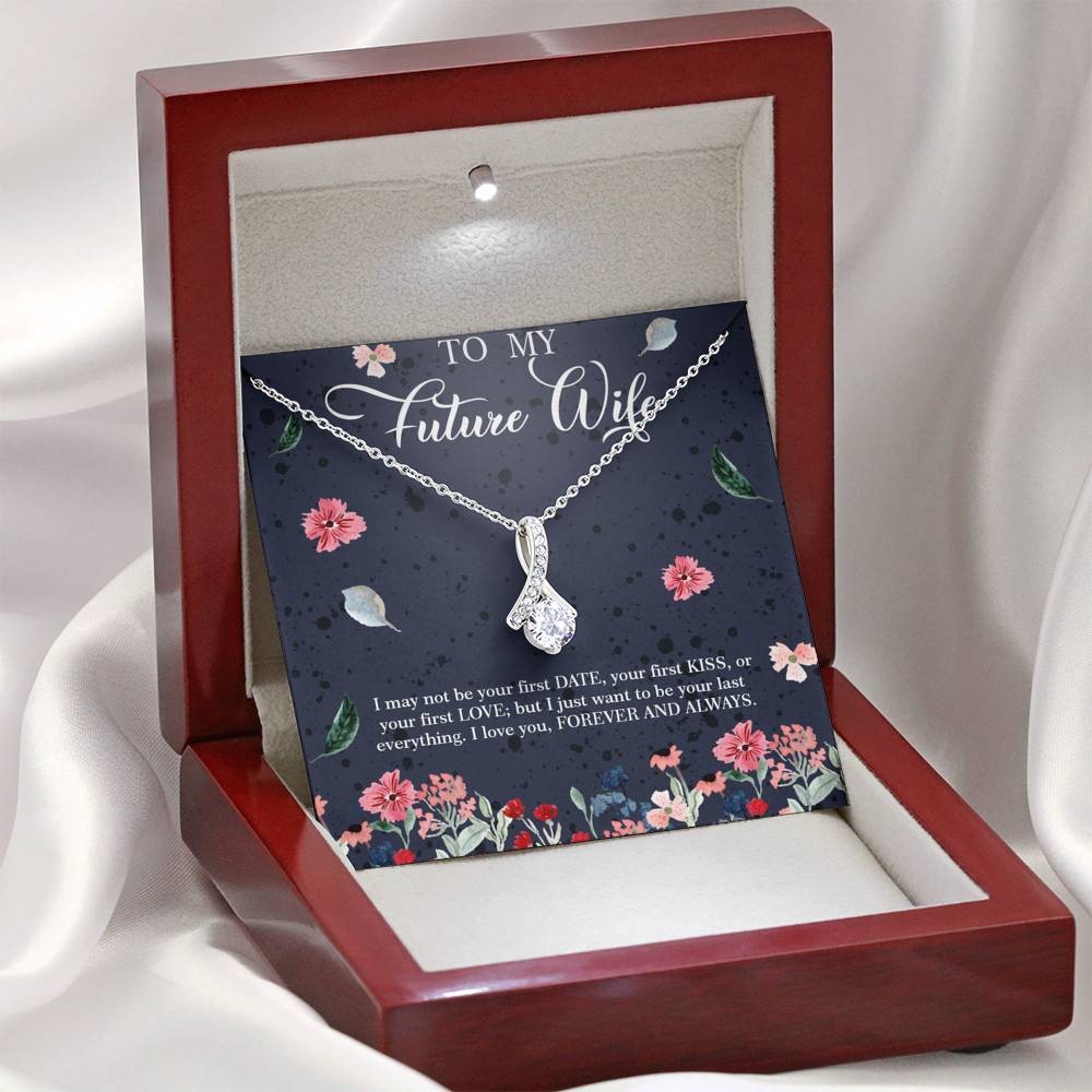 Husband to My Future Wife I May Not Be Your First Date Your First Kiss Alluring Beauty Necklace Husband to My Future Wife I May Not Be Your First Date Your First Kiss Alluring Beauty Necklace