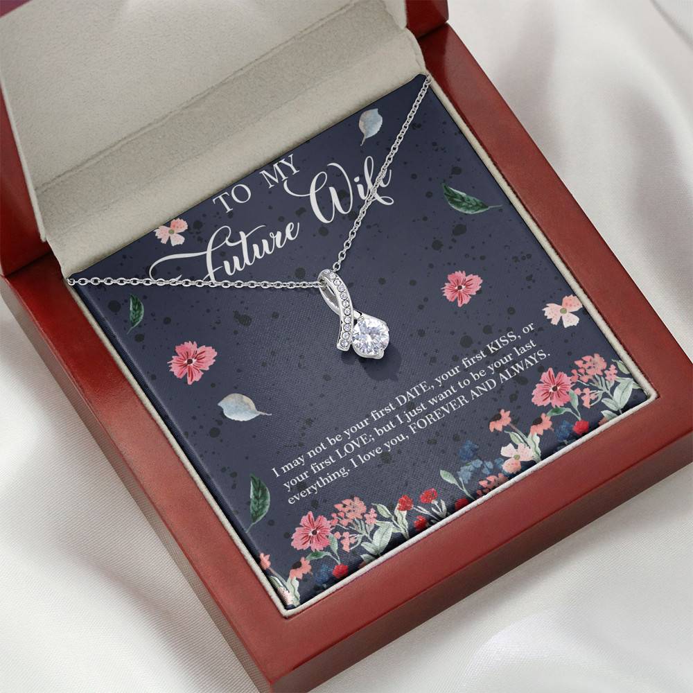 Husband to My Future Wife I May Not Be Your First Date Your First Kiss Alluring Beauty Necklace Husband to My Future Wife I May Not Be Your First Date Your First Kiss Alluring Beauty Necklace
