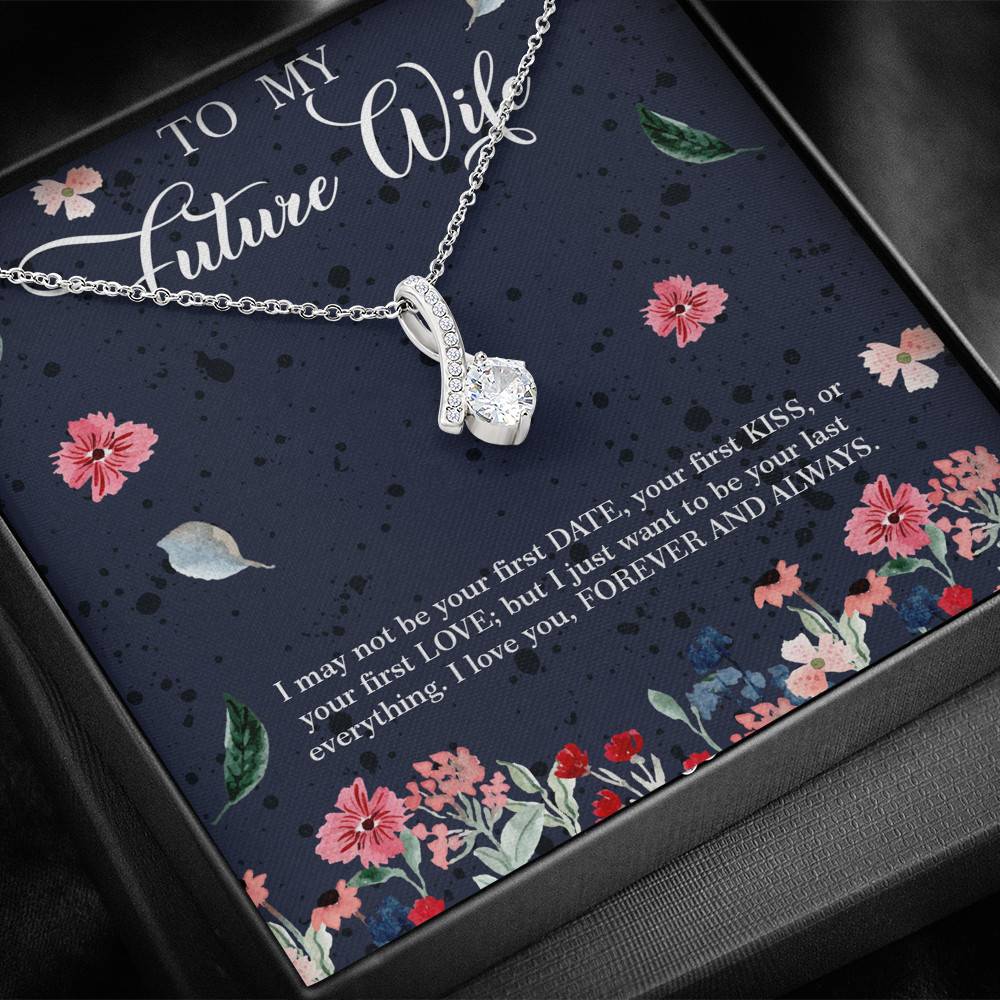 Husband to My Future Wife I May Not Be Your First Date Your First Kiss Alluring Beauty Necklace Husband to My Future Wife I May Not Be Your First Date Your First Kiss Alluring Beauty Necklace
