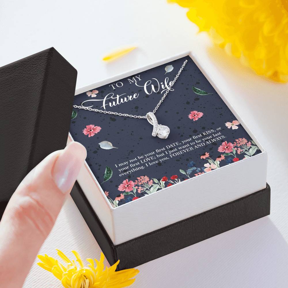 Husband to My Future Wife I May Not Be Your First Date Your First Kiss Alluring Beauty Necklace Husband to My Future Wife I May Not Be Your First Date Your First Kiss Alluring Beauty Necklace
