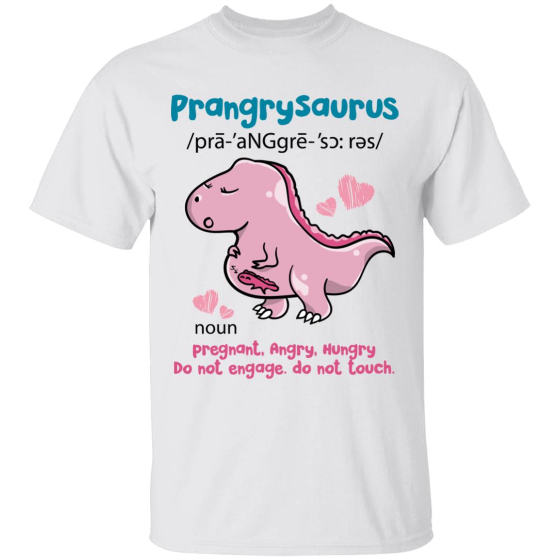 Dino Shirt, White, Unisex T-Shirt