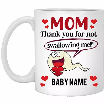 Personalized Mug, White, 11 oz. White Mug