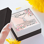 Godson To My Dear Godmother I'm Glad You Are My Godmother Alluring Beauty Necklace