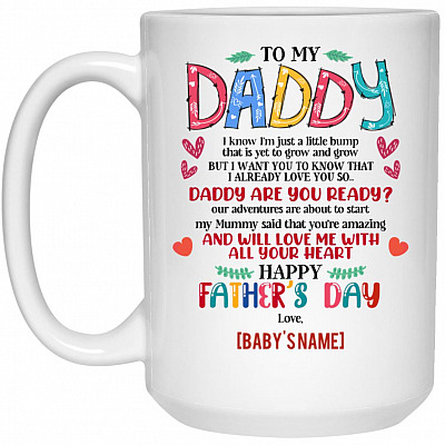 15 oz. White Mug