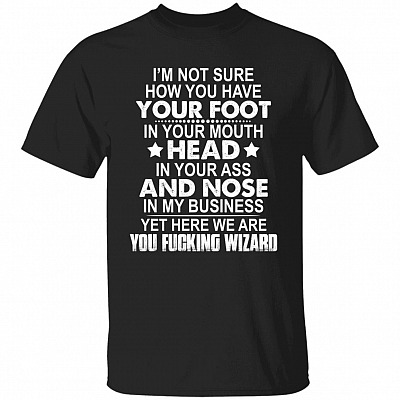Foot Shirt, Black, Unisex T-Shirt