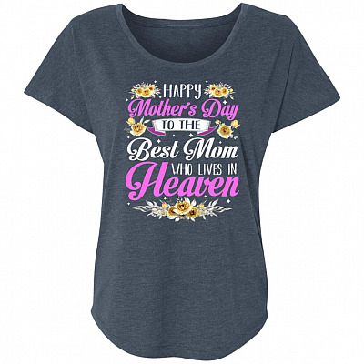 Ladies Triblend Dolman Sleeve