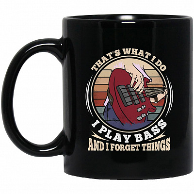 11 oz. Black Mug
