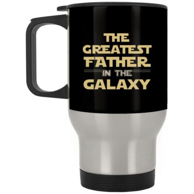 14 oz. Silver Travel Mug