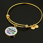 You Are Capable of Amazing Things Circle Pendant Necklace