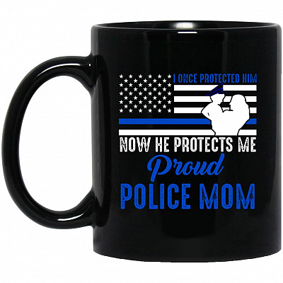 11 oz. Black Mug
